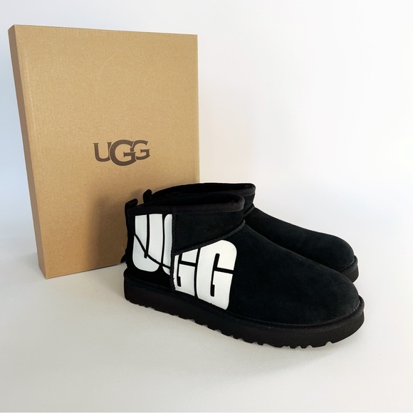 UGG Shoes - ‼️SOLD‼️UGG Classic Ultra Mini Chopd Black Boots
